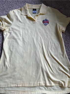 Nike London Olympics Yellow Polo with London Crest